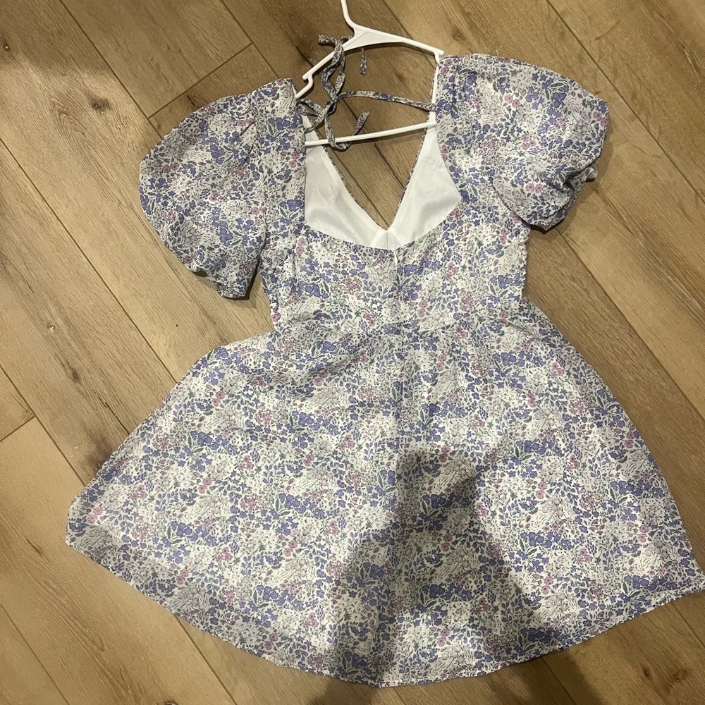 Altar’d State dress in purple floral